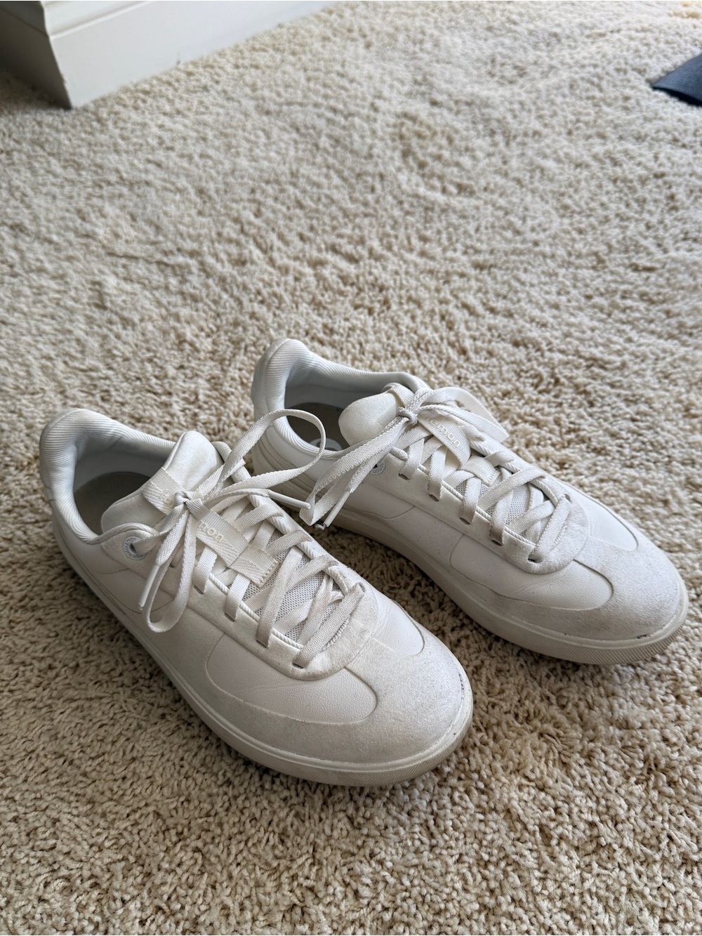 lululemon athletica Men's All‑White Low-Top Sneakers